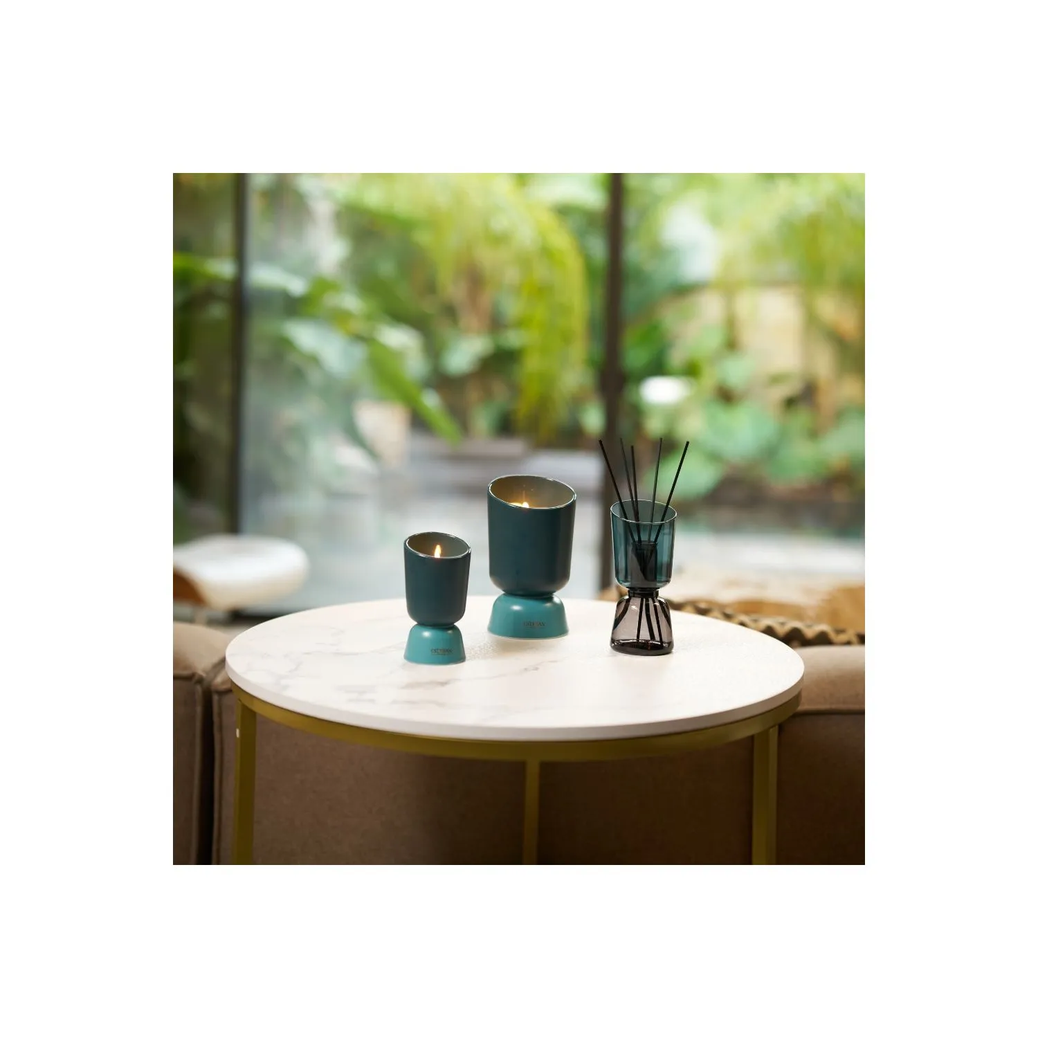 BOUGIE PARFUMEE ICONIC COLOR RECHARGEABLE 700G FIGUE NOIRE 3