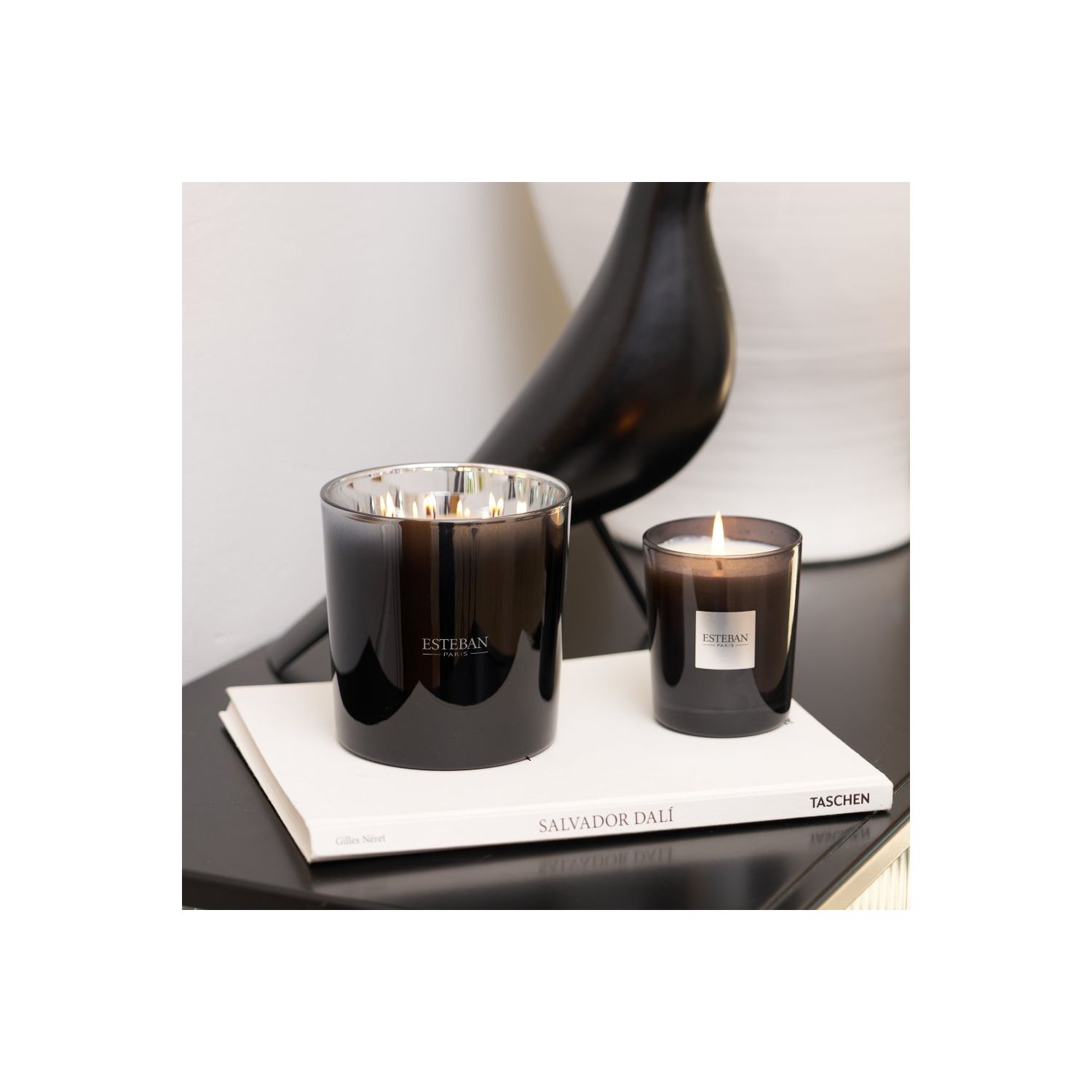 BOUGIE PARFUME INITIALE RECHARGEABLE 180G PUR LIN 4