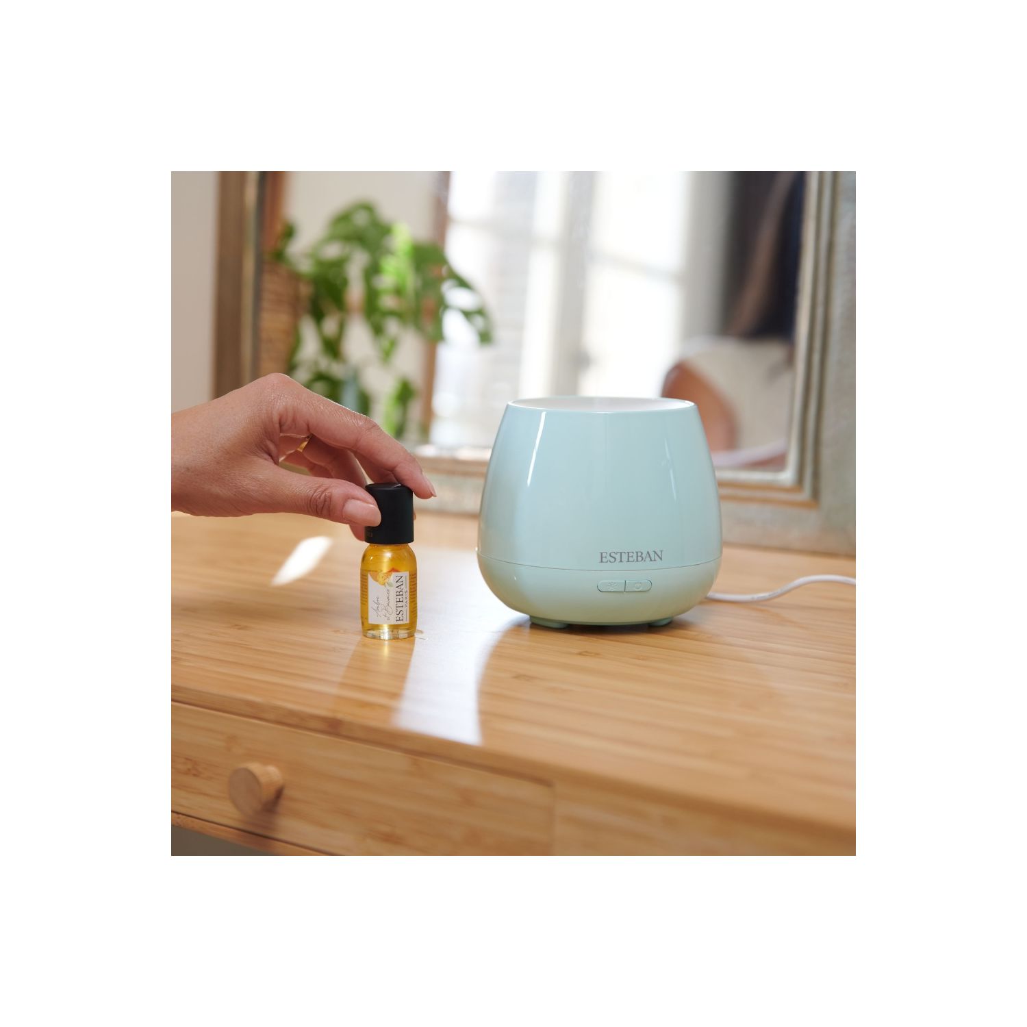 DIFFUSEUR BRUME DE PARFUM - EDITION EASY POP COLOR VERT D'EAU 3