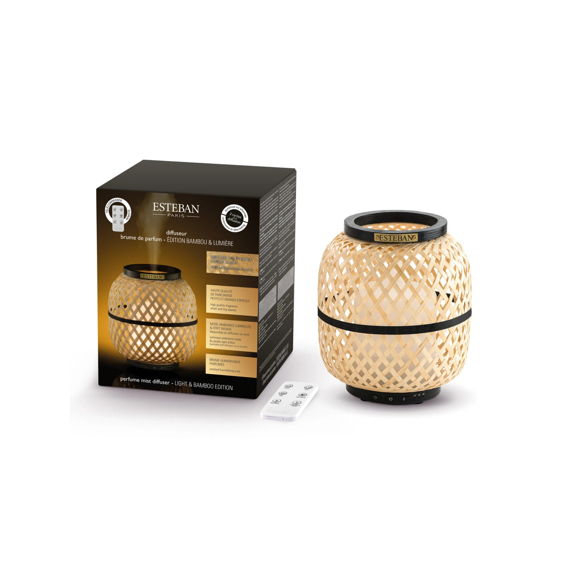 Diffuseur Brume de Parfum – Édition Bambou & Lumière