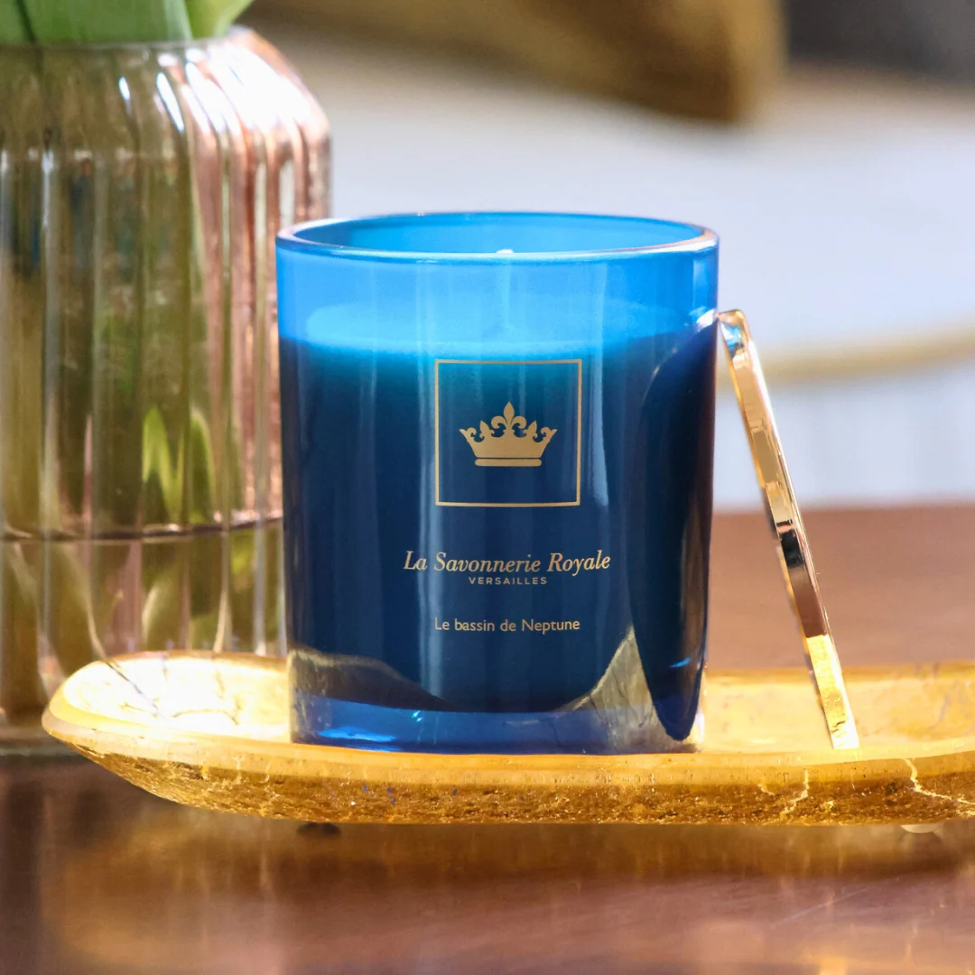 Bougie parfumée Le bassin de Neptune - Collection Colorée 2
