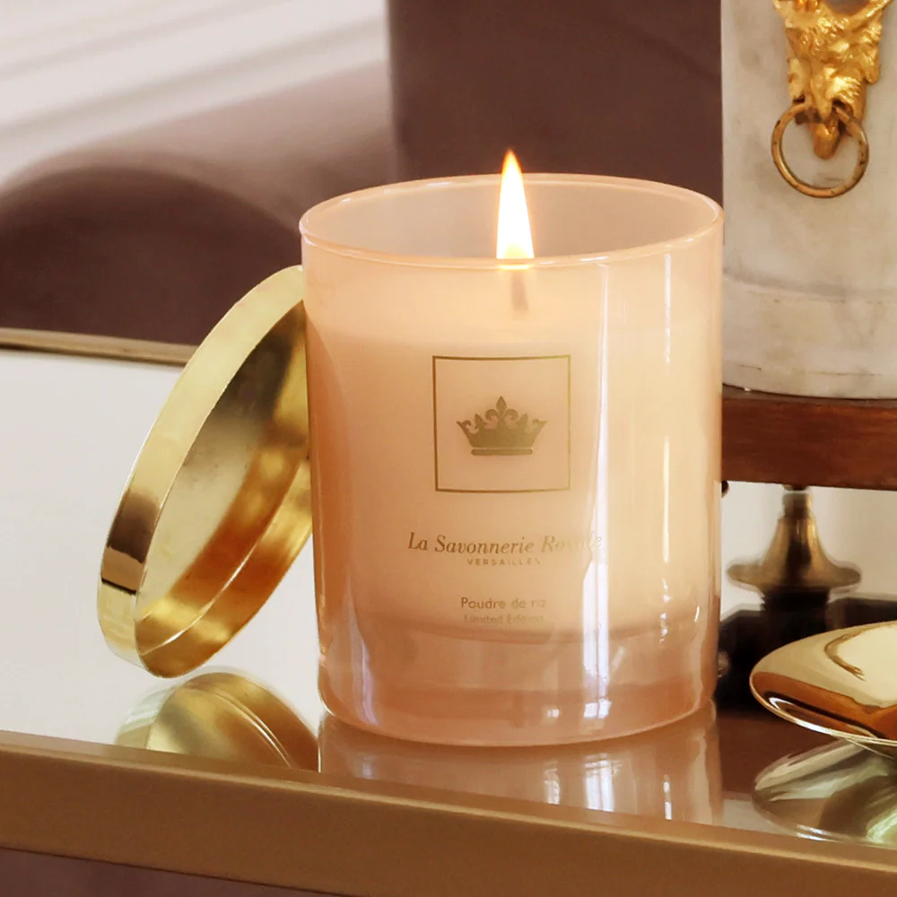 Bougie parfumée Poudre de Riz - Collection Colorée  2